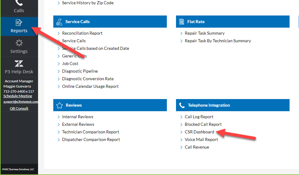 csr-dashboard-report-p3-help-desk